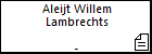 Aleijt Willem Lambrechts