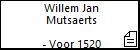 Willem Jan Mutsaerts