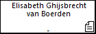 Elisabeth Ghijsbrecht van Boerden