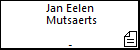 Jan Eelen  Mutsaerts