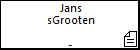 Jans sGrooten