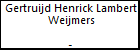 Gertruijd Henrick Lambert Weijmers