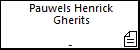 Pauwels Henrick Gherits