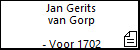 Jan Gerits van Gorp