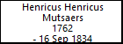 Henricus Henricus Mutsaers
