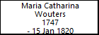 Maria Catharina Wouters