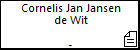 Cornelis Jan Jansen de Wit
