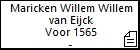 Maricken Willem Willem van Eijck