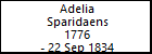 Adelia Sparidaens