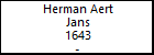 Herman Aert Jans