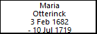 Maria Otterinck