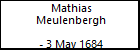Mathias Meulenbergh