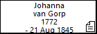 Johanna van Gorp