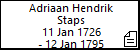 Adriaan Hendrik Staps