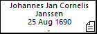 Johannes Jan Cornelis Janssen