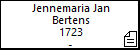 Jennemaria Jan Bertens