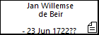 Jan Willemse de Beir