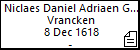 Niclaes Daniel Adriaen Gerit Vrancken