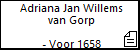 Adriana Jan Willems van Gorp