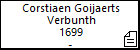 Corstiaen Goijaerts Verbunth