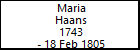 Maria Haans