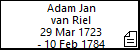Adam Jan van Riel