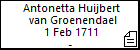 Antonetta Huijbert van Groenendael