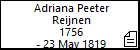 Adriana Peeter Reijnen