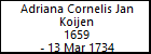 Adriana Cornelis Jan Koijen