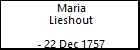 Maria Lieshout