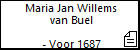 Maria Jan Willems van Buel