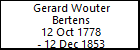 Gerard Wouter Bertens