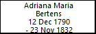 Adriana Maria Bertens