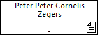 Peter Peter Cornelis Zegers
