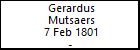 Gerardus Mutsaers