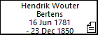 Hendrik Wouter Bertens
