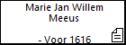 Marie Jan Willem Meeus