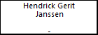 Hendrick Gerit  Janssen