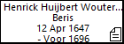 Henrick Huijbert Wouter Anthonis Beris