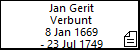 Jan Gerit Verbunt
