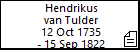 Hendrikus van Tulder