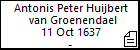 Antonis Peter Huijbert van Groenendael