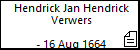 Hendrick Jan Hendrick Verwers