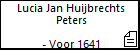 Lucia Jan Huijbrechts Peters