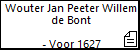 Wouter Jan Peeter Willem de Bont