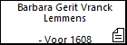 Barbara Gerit Vranck Lemmens