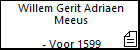 Willem Gerit Adriaen Meeus