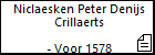 Niclaesken Peter Denijs Crillaerts