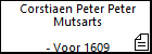 Corstiaen Peter Peter Mutsarts
