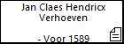 Jan Claes Hendricx Verhoeven